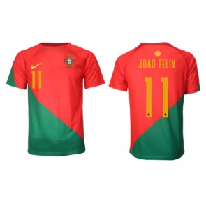 Lacne Muži Futbalové dres Portugalsko Joao Felix #11 MS 2022 Krátky Rukáv - Domáci